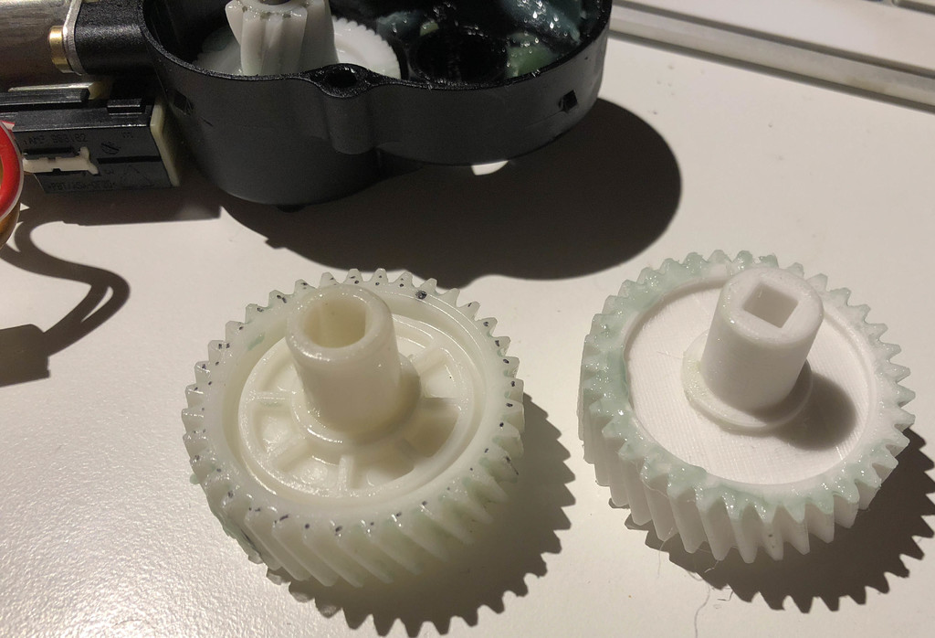 Модель 3D для замены шестерни крыши автомобиля