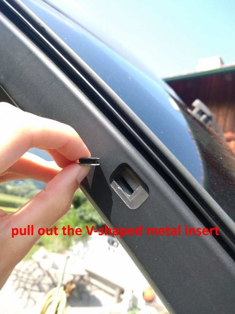 С clips для задней двери BMW E39