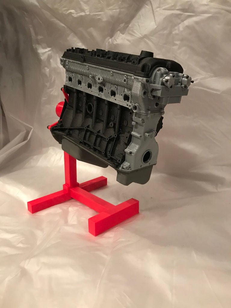 3D Модель Двигателя BMW S54B32