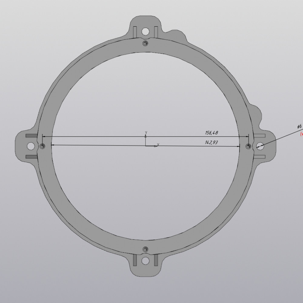Обивка для кастомизации динамиков на Opel Antara