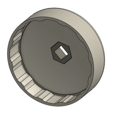 3D-модель функциональной пластиковой детали