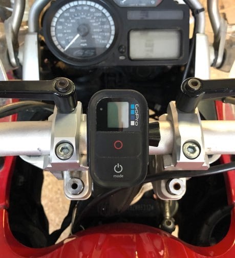 Крепление для GoPro на BMW R1200GS