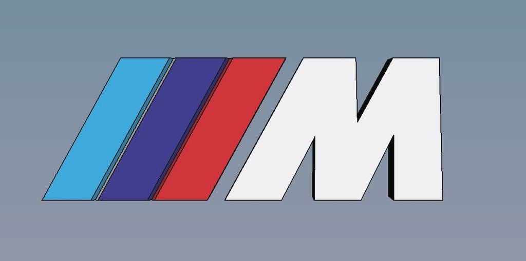 Простое M лого