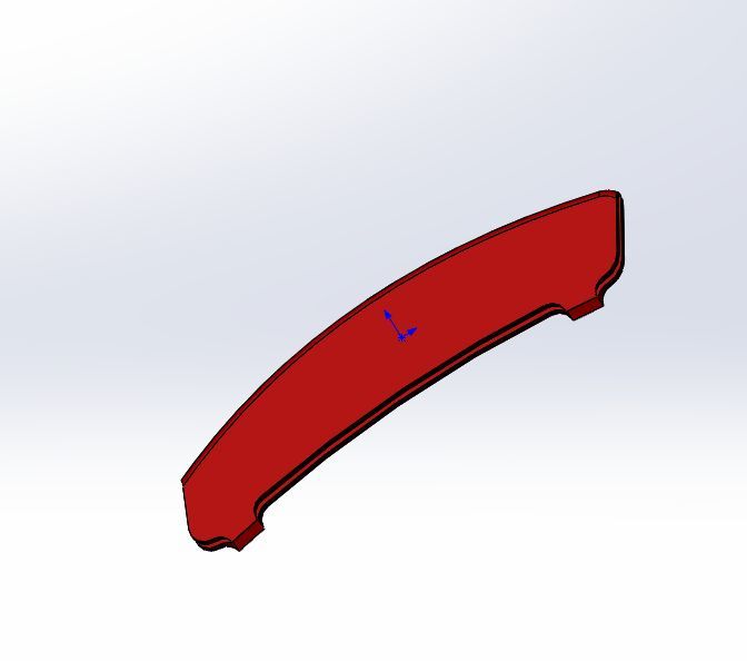 Спортивная вставка радиаторной решетки BMW E60