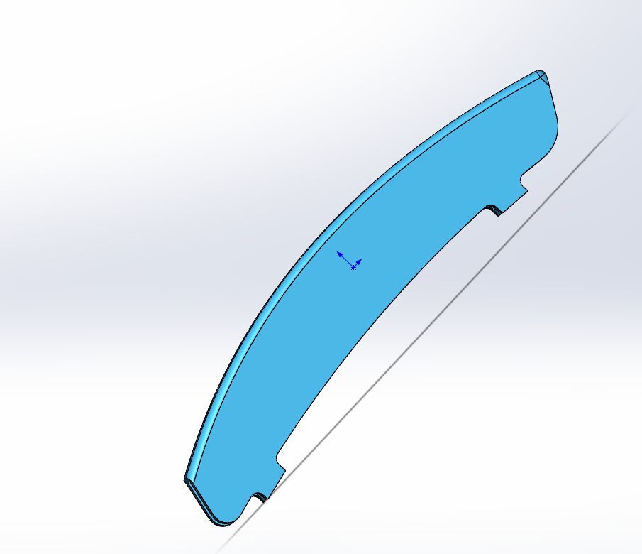 Спортивная вставка радиаторной решетки BMW E60