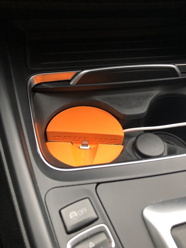 Подставка для телефона в подстаканник BMW F30 F31 и другие