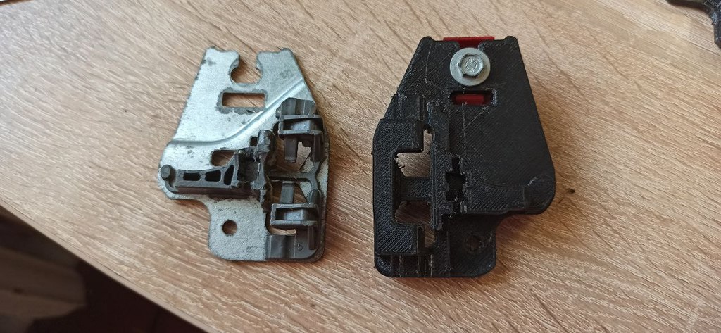 Укрепленная 3D-модель оконного лифта для E46