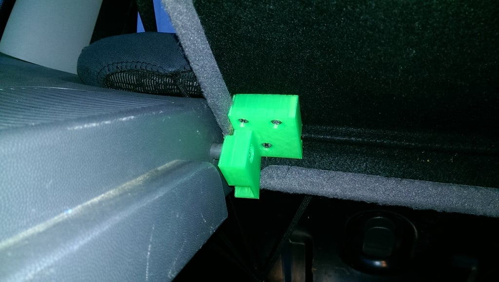 Замена компонента полки Opel Corsa C