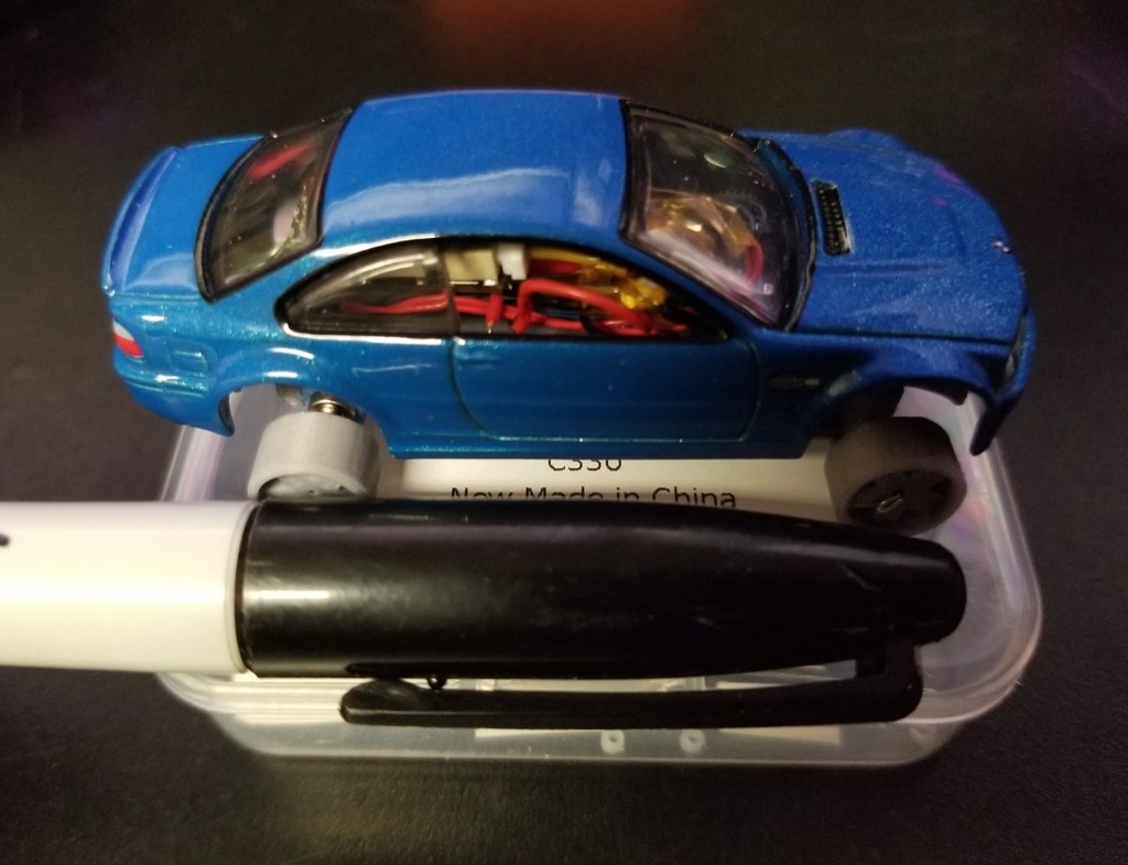 Преобразование Hot Wheels Car Culture BMW M3 E46 в радиоуправляемую машину