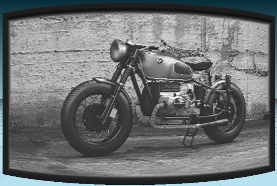 Литофана BMW Мотоцикл