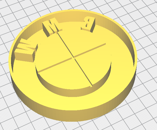 Форма для печенья с логотипом BMW