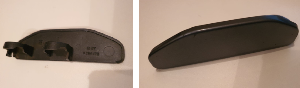 Крышка омывателя фары BMW E46 (левая сторона)