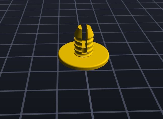 Клипсы для изоляции под капотом BMW E34