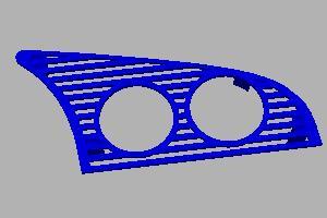 Центральный дефлектор для BMW e36