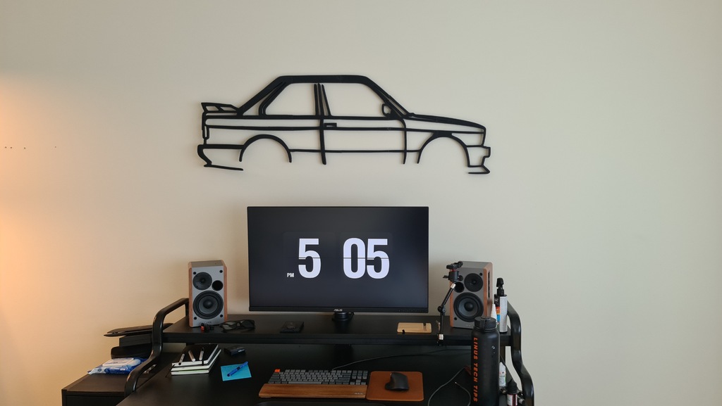 3D-модель стенового искусства BMW E30