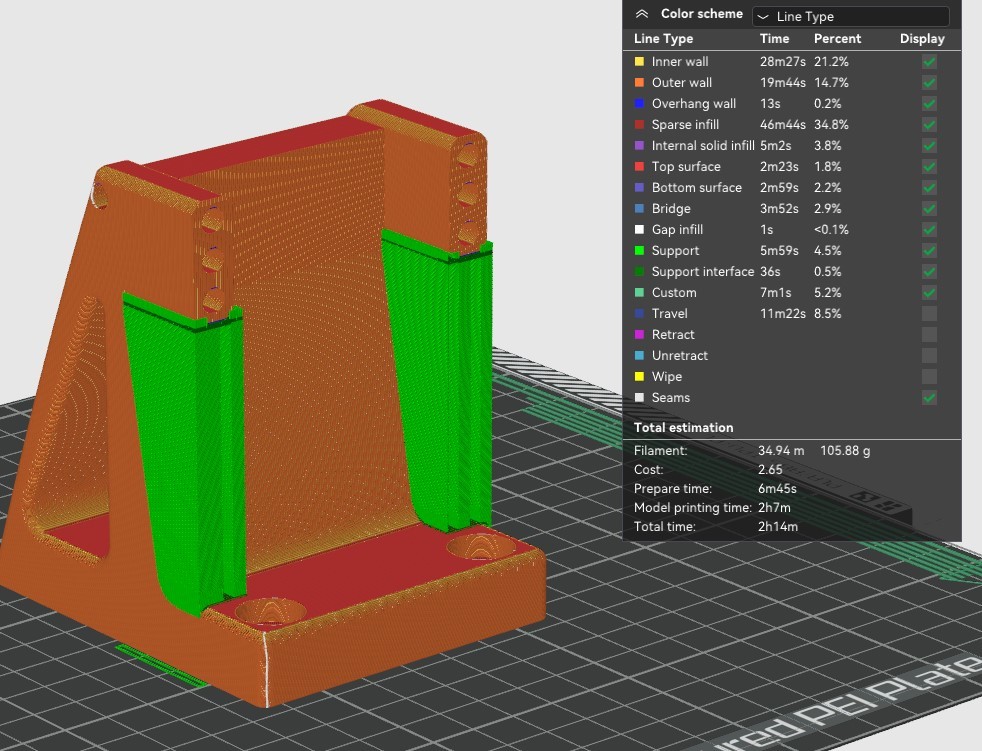 Настенное крепление для LEGO BMW S1000RR