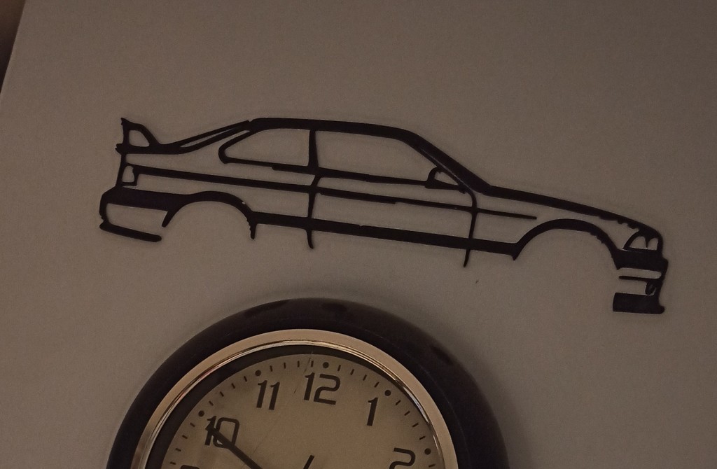 Простое Исскуство на Стену BMW E36 Купе