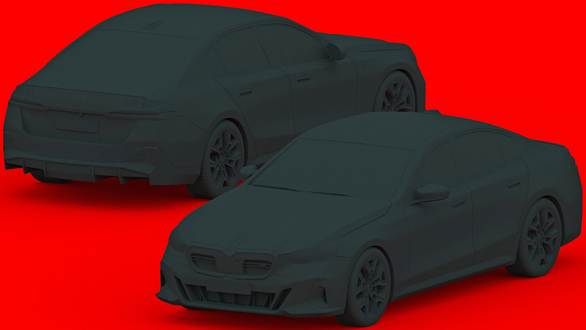 3D Модель BMW 5 Серии (G60/G61)