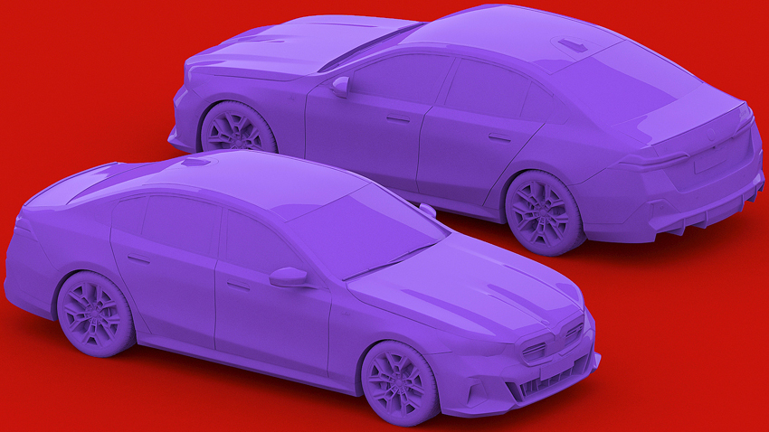 3D Модель BMW 5 Серии (G60/G61)