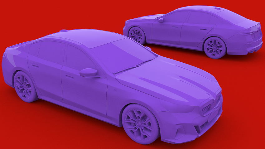 3D Модель BMW 5 Серии (G60/G61)