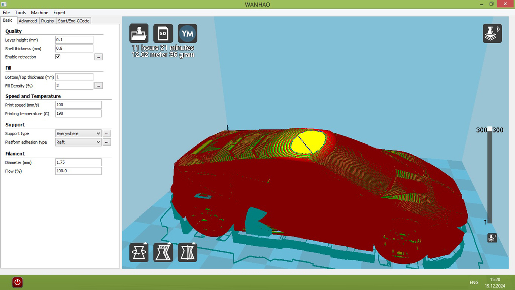 3D модель - Дэвидсон