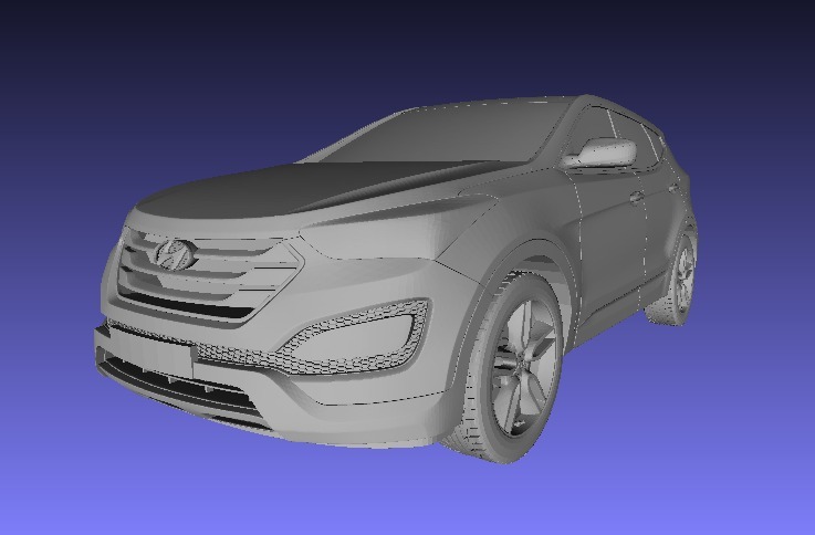 3D Модель Hyundai Santa Fe Sport 2013 - 2014 гг.