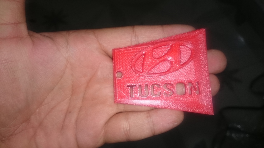 Ключевой брелок Hyundai Tucson