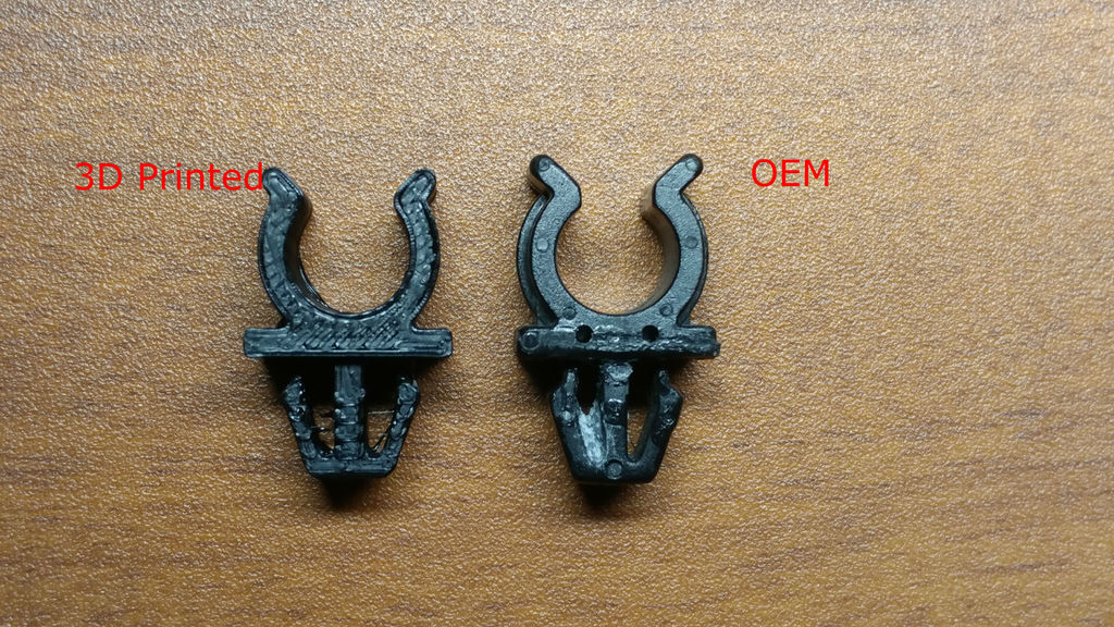 Зажим для заднего отделения (крышка багажника)