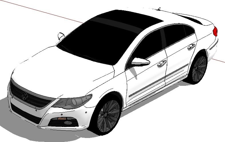 Тест импорта из SketchUp