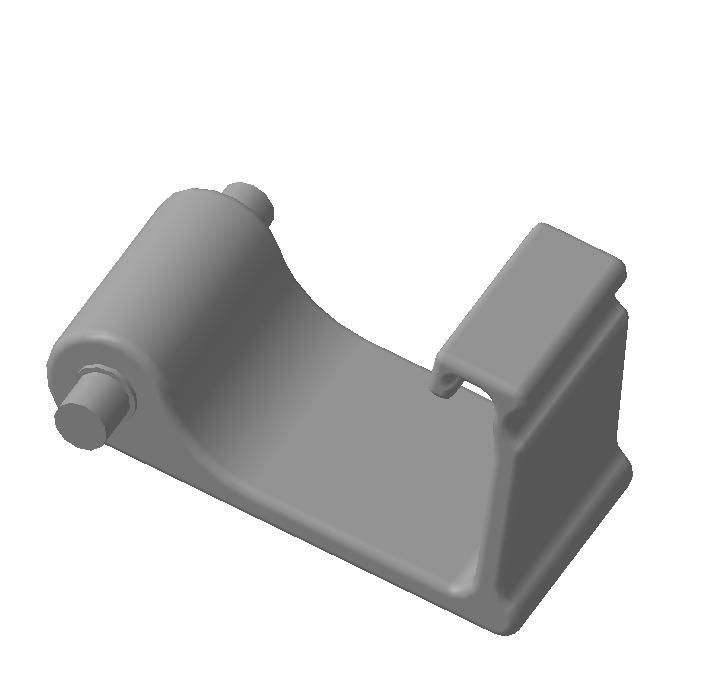 Модель крючка для пассажирского сиденья Hyundai Elantra XD