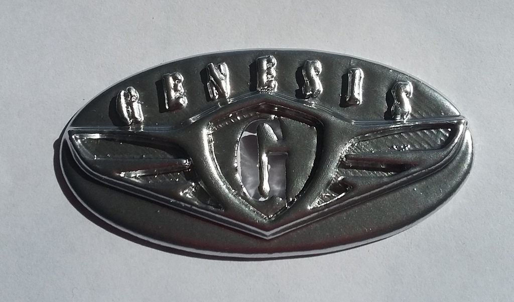 Кастомная накладка на руль Hyundai Genesis