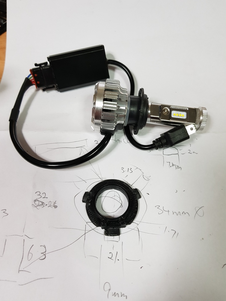 Переходник для LED-ламп для Hyundai Imax/Iload