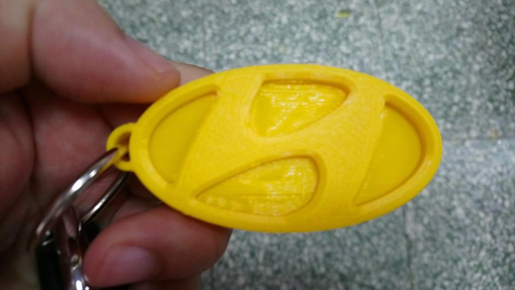 Брелок Hyundai с логотипом