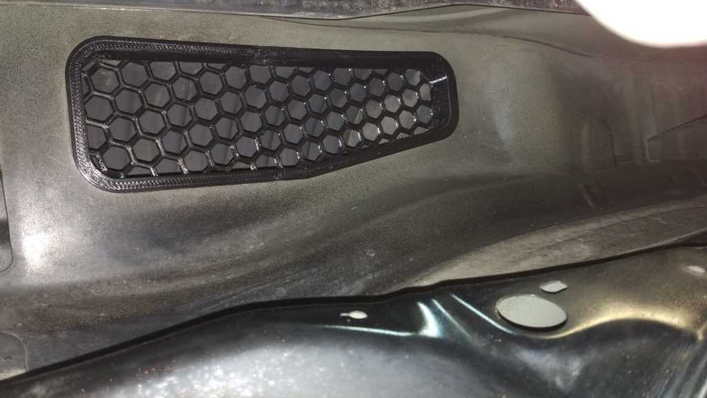 Вентиляционная решетка и дополнительная поддержка фильтра для Grand Santa Fe и Maxcruz 2013