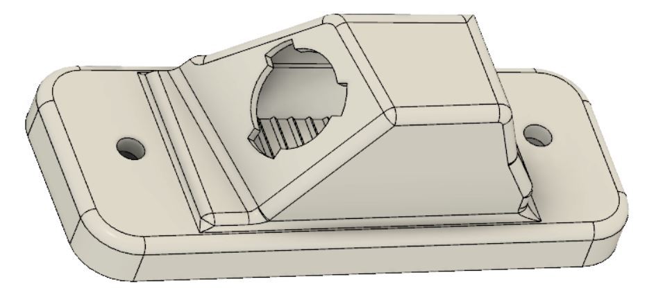 Крышка/Держатель заднего фонаря (левая) для Hyundai SantaFe 2012