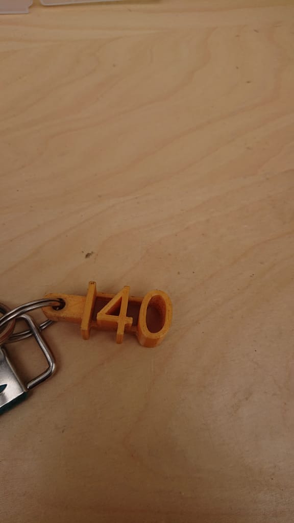 Брелок из PLA