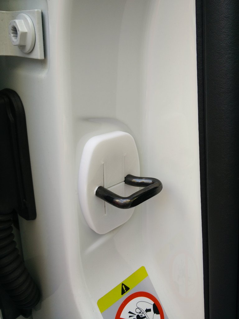 Защита замка двери автомобиля VW