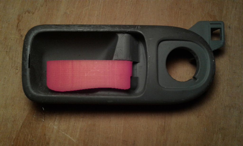 Замена ручки для внутренней двери VW Lupo (правой)