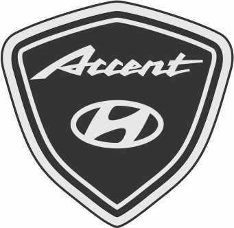 Эмблема Hyundai Genesis - Акцентированный логотип