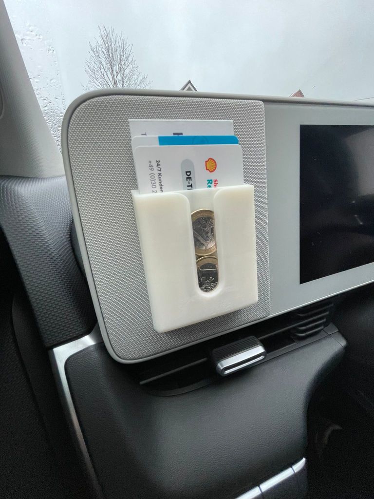 Компактный держатель для карт и монет для Ioniq 5