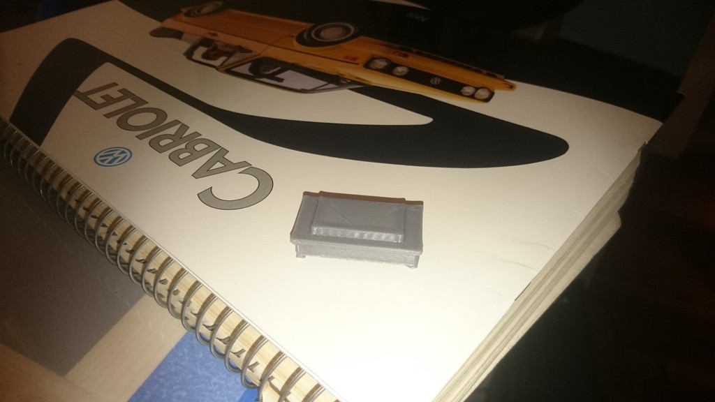 Шаблон для приборной панели Golf Mk1