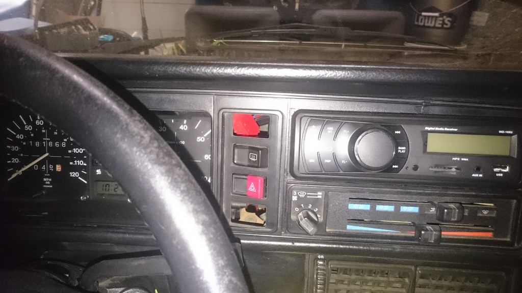 Шаблон для приборной панели Golf Mk1