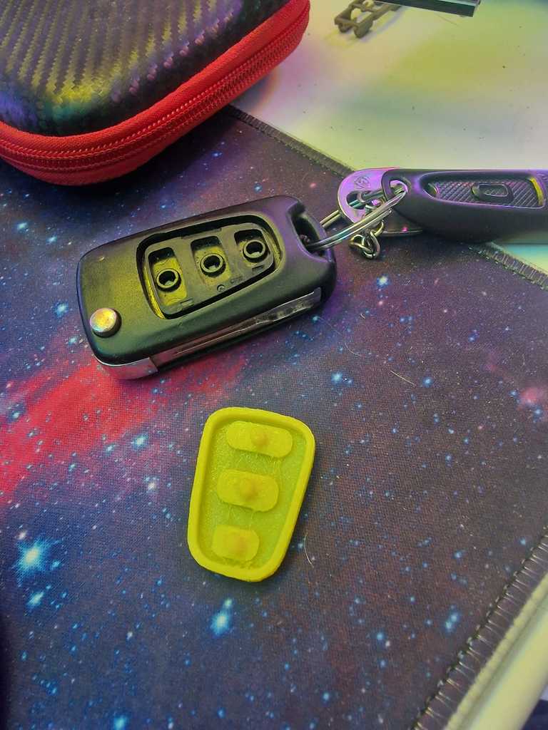 Резиновая накладка для кнопок дистанционного управления Kia или Hyundai