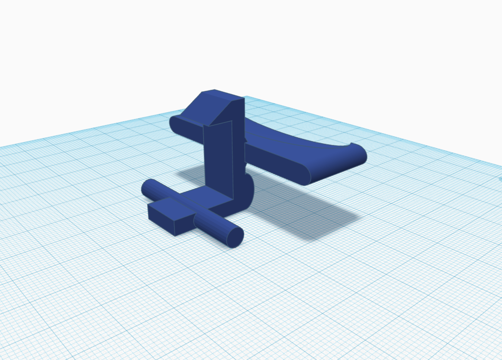 3D-модель защелки для автомобиля