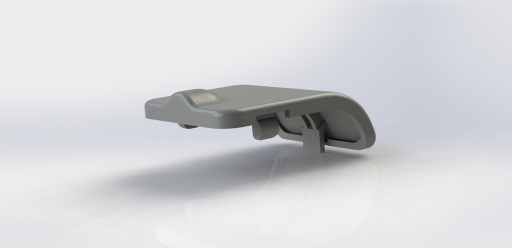 Чертеж обивки задней части Hyundai Santa Fe