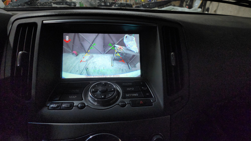 Камера Infiniti G37 с кнопкой Hyundai/KIA