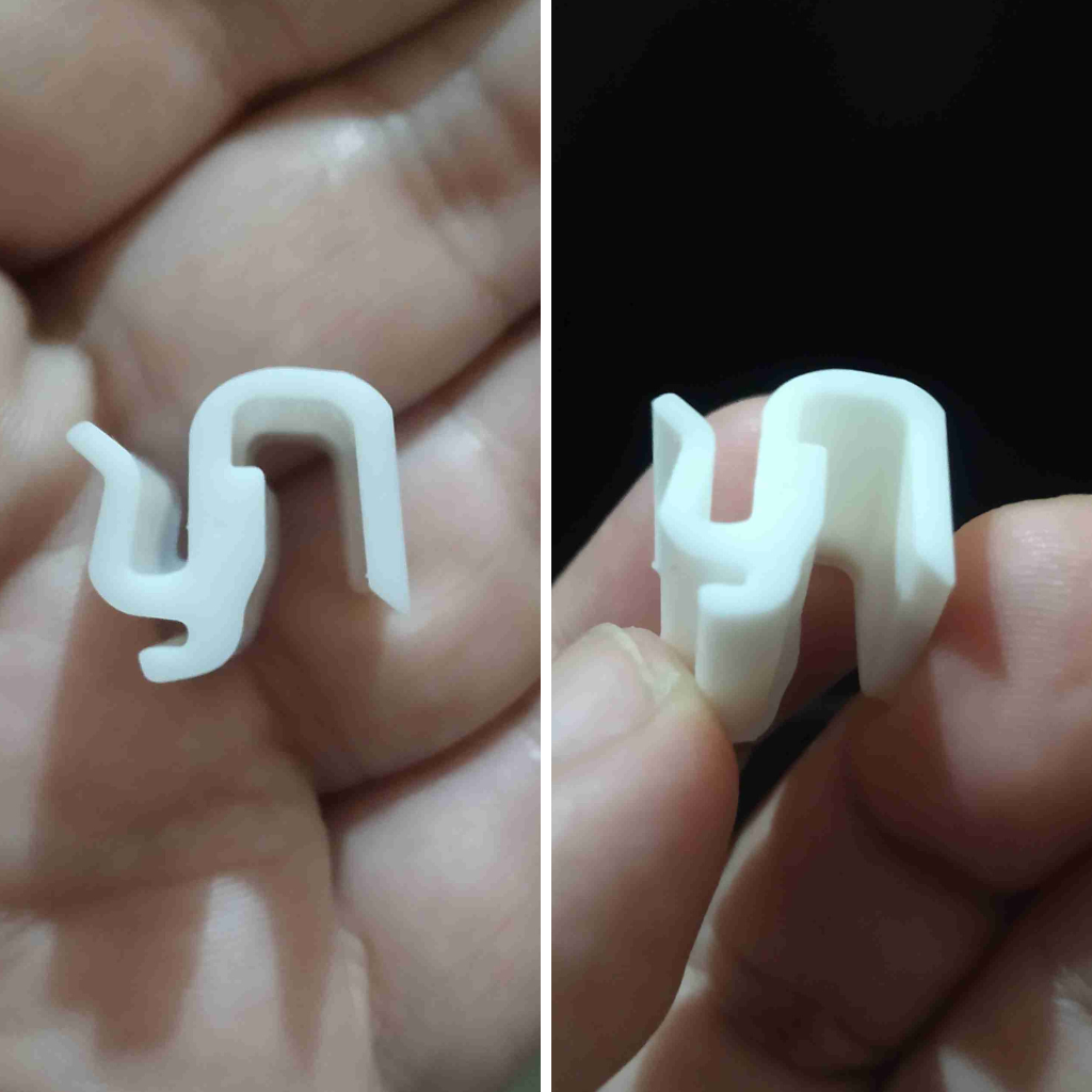 Зажим для фиксации отделки дверей на Hyundai Excel 1994 года