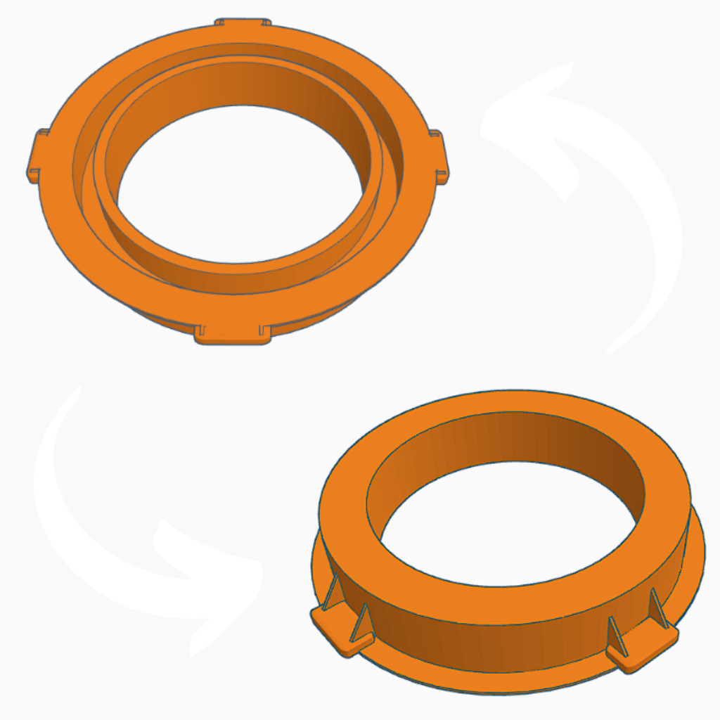 Поддержка для установки динамика на дверь Hyundai Getz