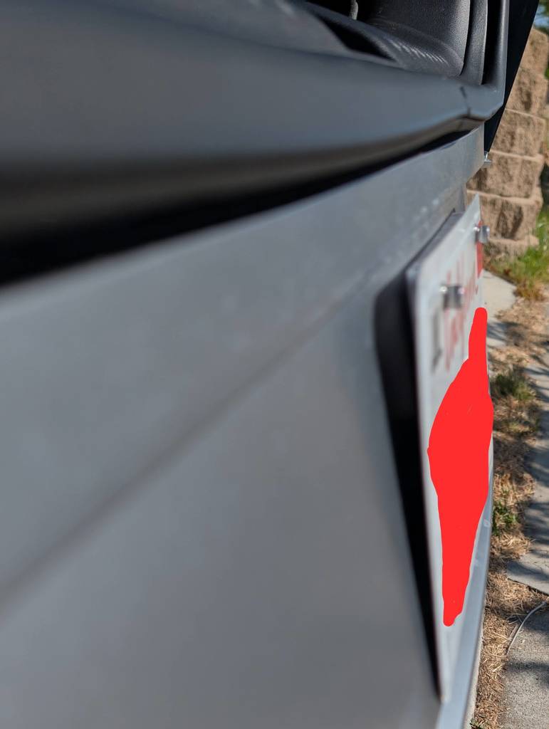 Адаптер для крепления номерного знака Hyundai Ioniq5