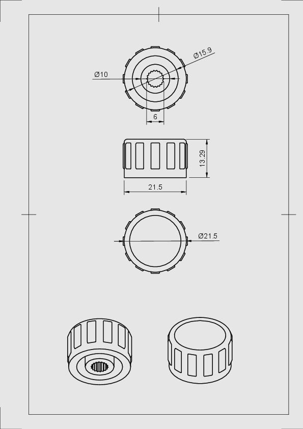 Заменяющая ручка для радиоприёмника Volkswagen